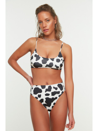 Дамски бански долнище Trendyol Animal