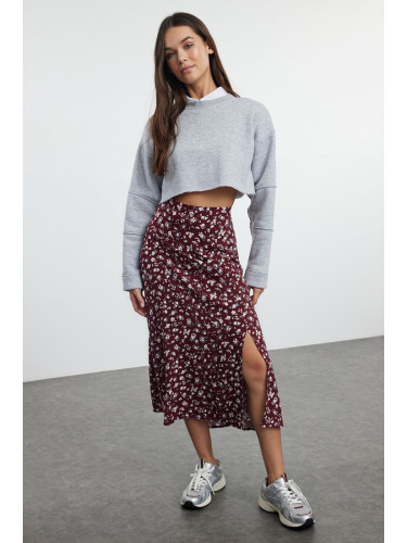 Дамска пола Trendyol Floral Patterned