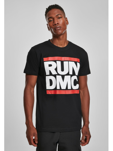 Run DMC Logo Tee Black