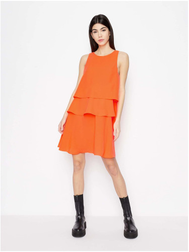 Armani Exchange Orange Dress