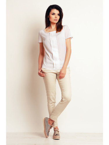 Infinite You Woman's Blouse M098 Ecru