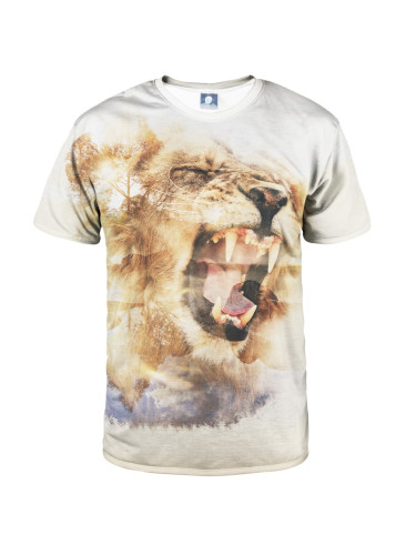 Aloha From Deer Unisex's Roar Of The Lion T-Shirt TSH AFD1038