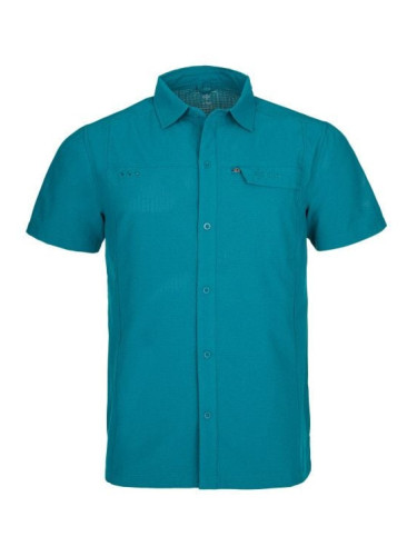 Men's outdoor shirt Kilpi BOMBAY-M turquoise