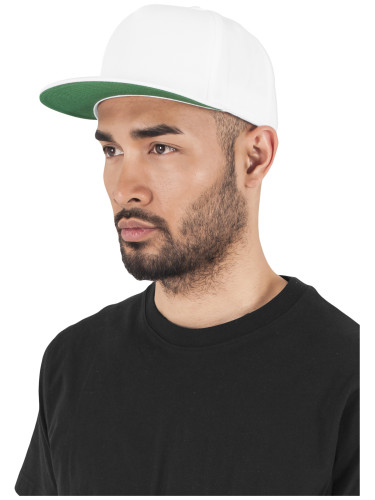 Classic 5-panel Snapback White