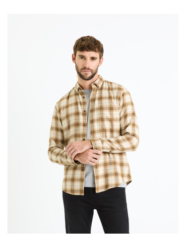 Celio Regular Shirt Fachecko - Mens