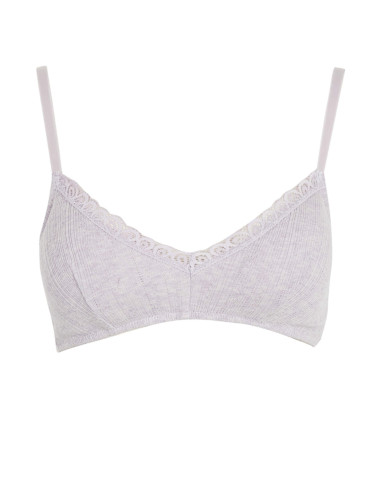 DEFACTO Fall In Love Lace Triangle Bralet
