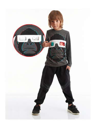 mshb&g Glasses Gorilla Boy T-shirt Pants Suit
