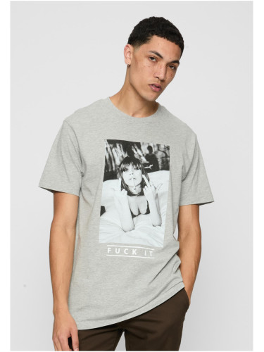 Men's T-shirt Fuck It 2.0 light gray