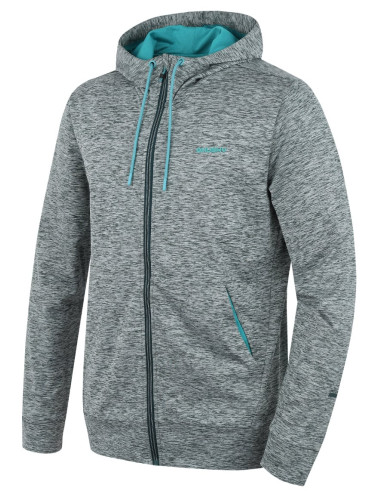 Men's hoodie HUSKY Alony M dk. putting green