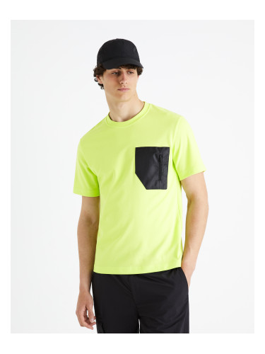 Celio T-shirt with pocket Fepotech - Mens