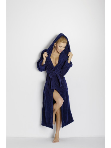 Дамски халат. DKaren Navy Blue
