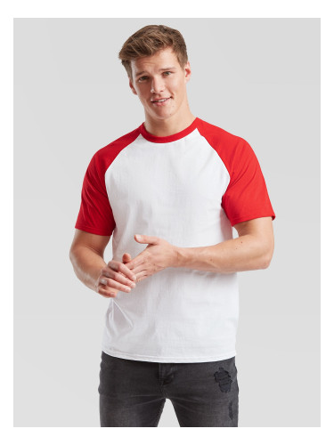 White Baseball Fruit of the Loom T-shirt