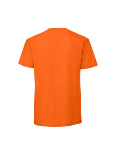 Iconic 195 Ringspun Premium Fruit of the Loom Orange T-shirt