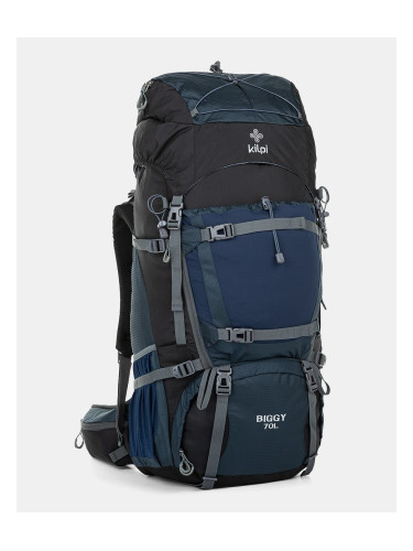 Navy blue unisex sports backpack Kilpi BIGGY (70 l)