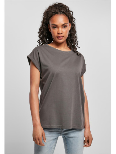 Women's T-shirt with extended shoulder darkshadow