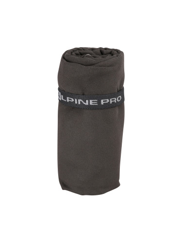 Quick drying towel 60x120cm ALPINE PRO GRENDE dk.true gray