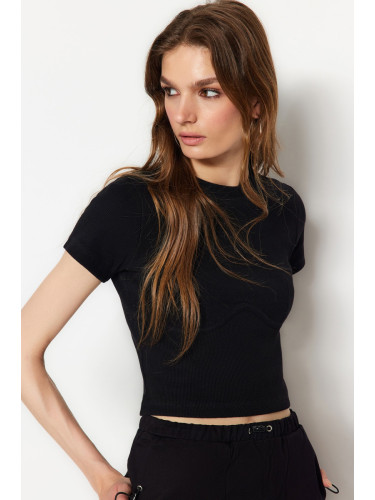 Дамска тениска Trendyol Ribbed