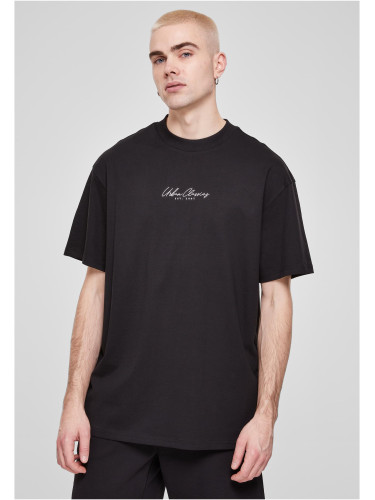 Oversized Mid Embroidery T-shirt black