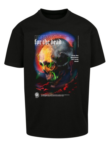 Oversize T-shirt Pray For The Dead black