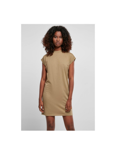 Women's dress Turtle Extended Shoulder khaki