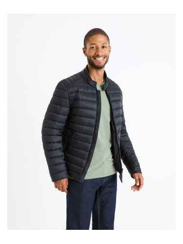 Celio Quilted Jacket Fublack - Men's
