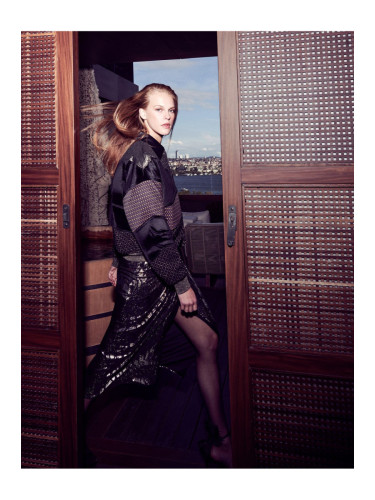 Koton Melis Ağazat X Cotton - Пачуърк бомбардировач яке