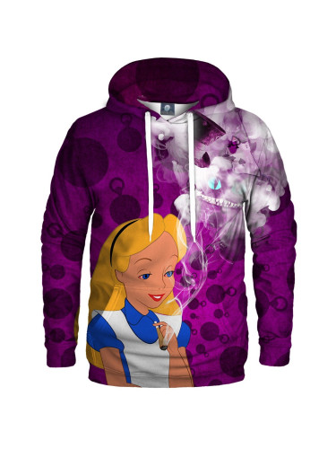 Aloha From Deer Unisex's Alice In Weedland Hoodie H-K AFD508