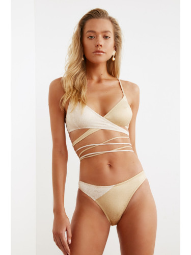 Дамско долнище на бански Trendyol Color block