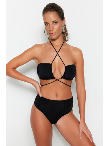 Дамско долнище на бански  Trendyol High Waist