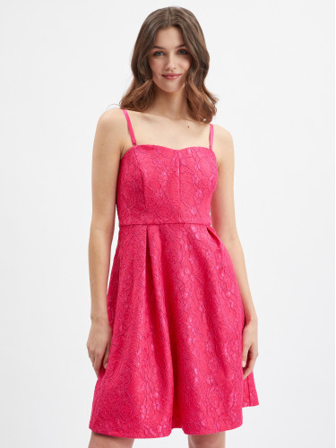 Orsay Pink Women's Patterned Dress - Women's