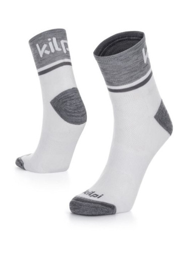 Unisex running socks Kilpi SPEED-U white