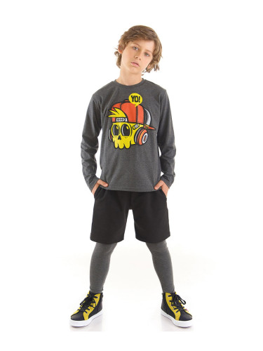 mshb&g Yo Boys T-shirt Shorts Leggings Suit