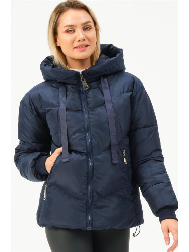 Z6771 DEWBERRY ДАМСКО ПАЛТО-ЛАК