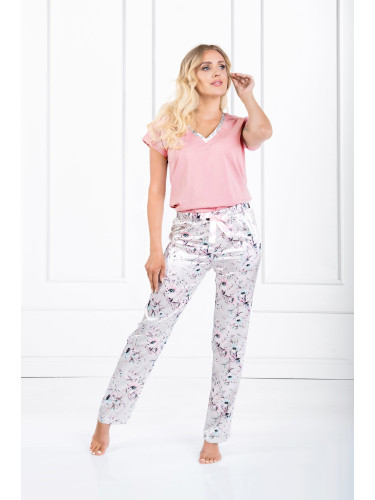 SPA Garden Pink-Grey Pyjamas