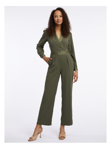 Orsay Khaki Womens Overall - Women
