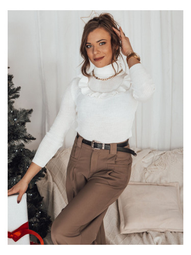 Sweter damski NOAH ecru Dstreet