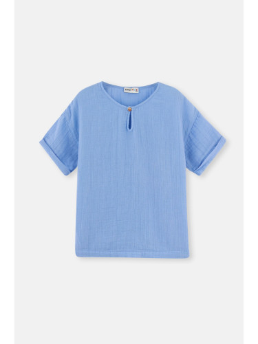 Dagi Blue Muslin T-Shirt