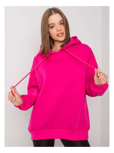 Aryanna pink sweatshirt with pockets