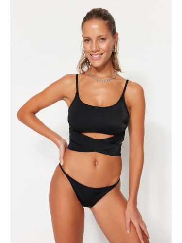 Trendyol Черно долнище на бикини
