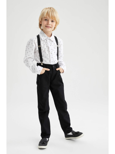 DEFACTO Boy Regular Fit Basic Five Pocket Gabardine Trousers