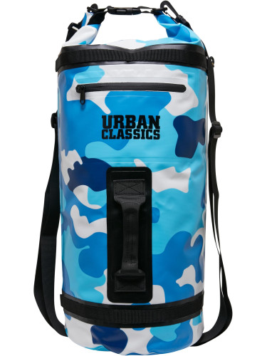 bluewhitecamo adventure dry backpack