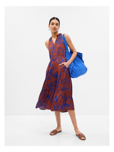 GAP Patterned Midi Dress - Ladies