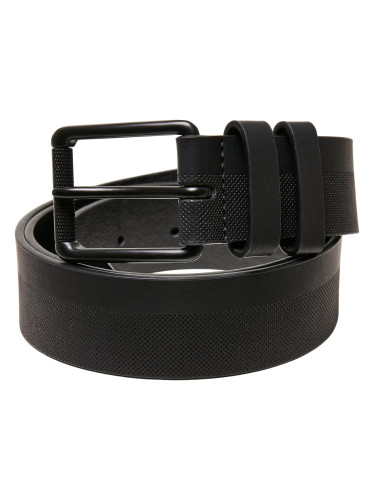 Base strap made of imitation leather black