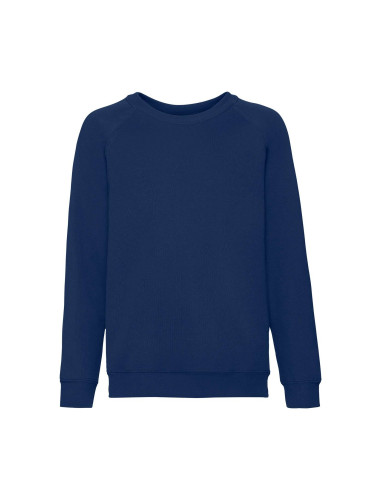 Granatowa bluza dziecięca Raglan Sweat Fruit of the Loom