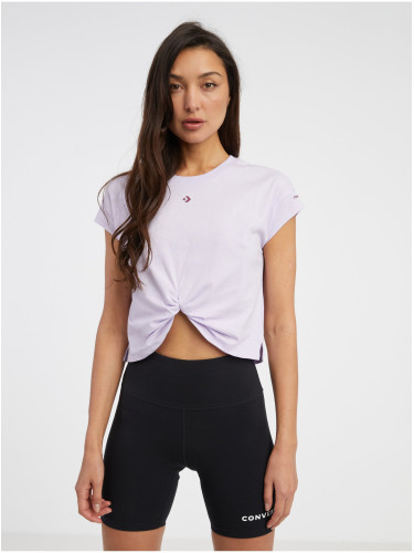 Light purple womens crop top Converse - Women