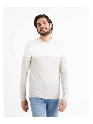 Celio Wool sweater Cemeribloc - Men