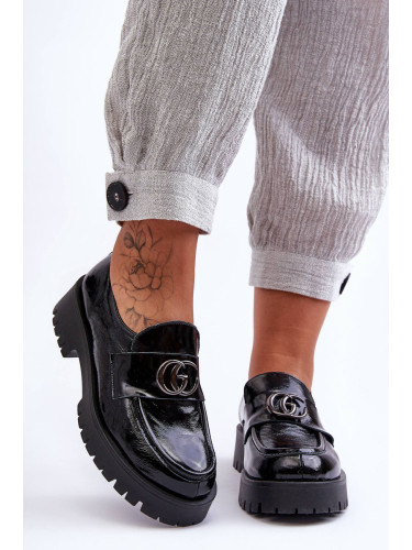 Дамски кожени мокасини Laura Messi