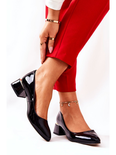 Boto Лачени обувки Lewski 3118 Черни