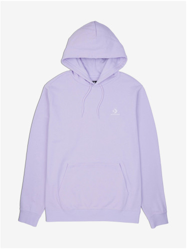 Light purple women's Converse hoodie