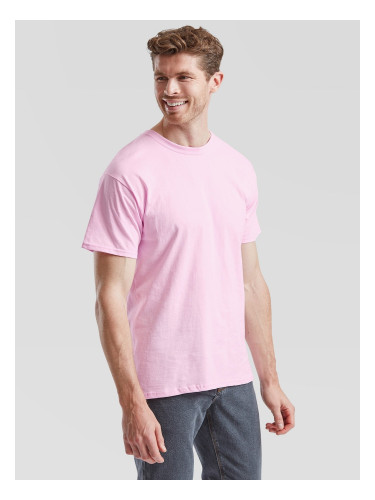 Men's Pink T-shirt Valueweight Fruit of the Loom